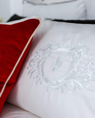 Pillow Case “White Barocco”