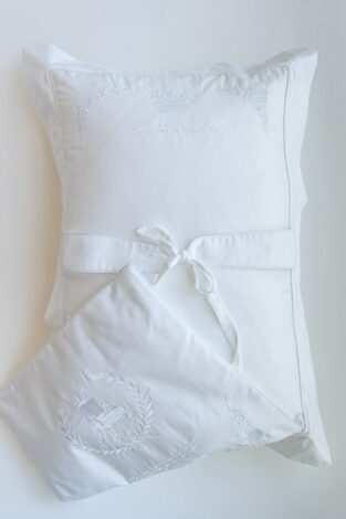 Luxury Brit Milah Pillow “White”
