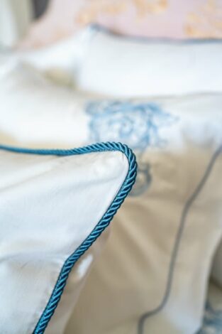 Oversize Pillowcase “Blue Jeans Trim”