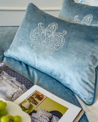 Decorative Pillow “Fleur de lis”