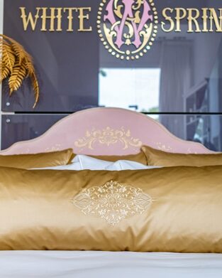 Long pillow “Beauty of Gold”