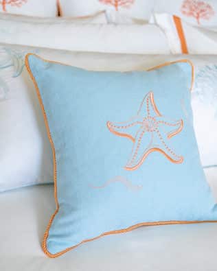 Decorative Pillow “Coral Starfish”