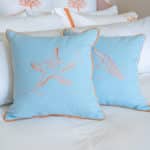 Decorative Pillow “Coral Seashell”