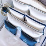 Luxury Bed Linen Set “Bold Blue Finished”