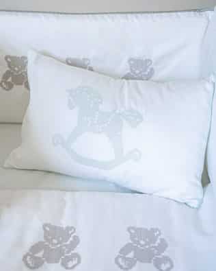 Rocking horse pillow
