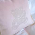 Pillow “Teddy Bear” light pink