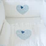 Luxury Baby Bedding “Tracery Heart”