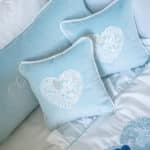Pillow “Blue Heart”