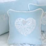 Pillow “Blue Heart”
