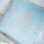 Pillow “Teddy Bear” light blue