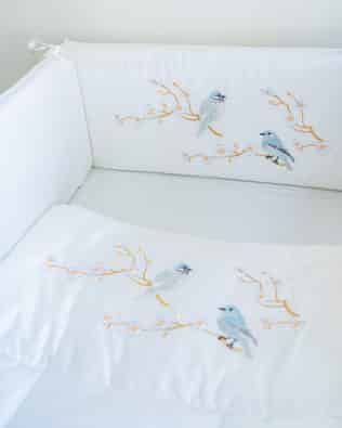 Luxury Baby Bedding “Spring Birds”