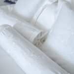 Decorative Pillow “White Flowers”