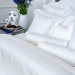 Decorative Pillow “White Flowers”