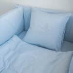 Luxury Baby Bedding “Blue Rocking Horse”