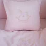 Pillow “Pink Rocking Horse”