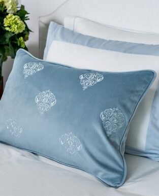 Decorative pillow “Azure Dream”