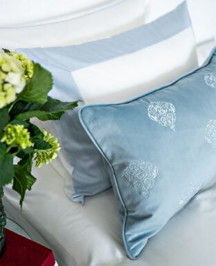 Decorative pillow “Azure Dream”