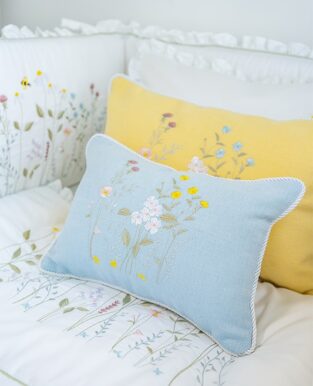 Three Decorative Pillows “Flowers”