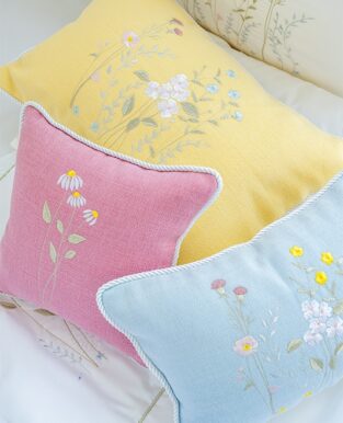 Yellow Pillow “Flowers”