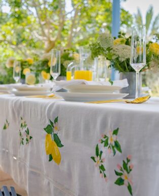 Linen Positano Tablecloth 160*300 cm