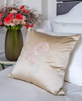 Decorative pillow “Canna Flower”